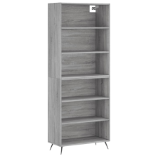 vidaXL szürke sonoma szerelt fa magasszekrény 69,5x32,5x180 cm (3189547) bútor