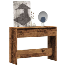 vidaXL szürke sonoma szerelt fa tálalóasztal 100x35x76,5 cm bútor