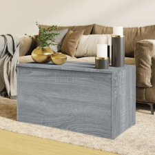 vidaXL szürke sonoma szerelt fa tárolóláda 84 x 42 x 46 cm bútor
