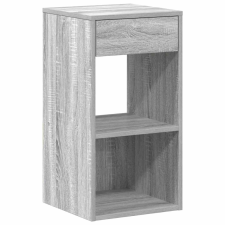 vidaXL szürke sonoma színű éjjeliszekrény fiókkal 35x34x66,5 cm (858723) bútor
