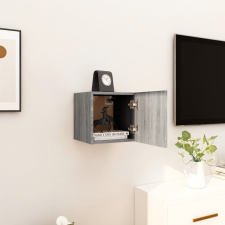 vidaXL szürke sonoma színű fali TV-szekrény 30,5 x 30 x 30 cm bútor