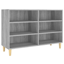 vidaXL szürke sonoma színű forgácslap tálalószekrény 103,5x35x70 cm (813183) bútor