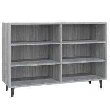 vidaXL szürke sonoma színű forgácslap tálalószekrény 103,5x35x70 cm (813186) bútor