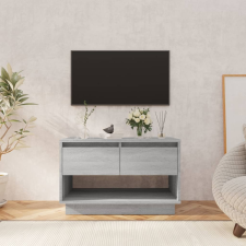 vidaXL szürke-sonoma színű forgácslap TV-szekrény 70 x 41 x 44 cm bútor
