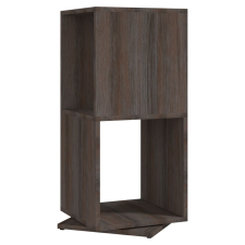 vidaXL szürke-sonoma színű forgószekrény 34,5x34,5x75,5 cm (339561) bútor