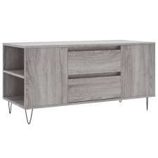 vidaXL szürke sonoma színű műfa dohányzóasztal 102x44,5x50 cm (831002) bútor