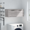 vidaXL szürke sonoma színű műfa faliszekrény 80 x 36,5 x 35 cm