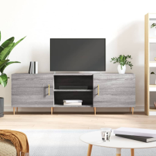 vidaXL szürke sonoma színű műfa TV-szekrény 150x30x50 cm bútor