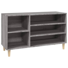 vidaXL szürke sonoma színű szerelt fa cipősszekrény 102x36x60 cm (819746) bútor