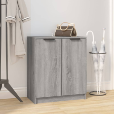 vidaXL szürke sonoma színű szerelt fa cipősszekrény 59 x 35 x 70 cm bútor