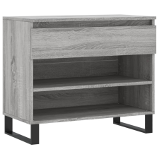 vidaXL szürke sonoma színű szerelt fa cipősszekrény 70x36x60 cm (831450) bútor