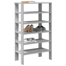 vidaXL szürke sonoma színű szerelt fa cipőtartó 61x32x105 cm bútor