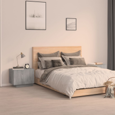 vidaXL szürke sonoma színű szerelt fa éjjeliszekrény 100 x 35 x 40 cm bútor