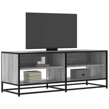 vidaXL szürke sonoma színű szerelt fa és fém TV-szekrény 120,5x40x46cm bútor