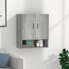vidaXL szürke sonoma színű szerelt fa faliszekrény 60 x 31 x 70 cm bútor