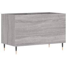 vidaXL szürke sonoma színű szerelt fa hanglemezszekrény 74,5x38x48 cm (831722) bútor