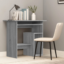 vidaXL Szürke sonoma színű szerelt fa íróasztal 80 x 45 x 74 cm íróasztal