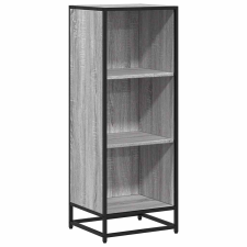 vidaXL szürke sonoma színű szerelt fa könyvszekrény 40x35x107,5 cm (849112) bútor