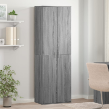 vidaXL szürke sonoma színű szerelt fa magasszekrény 60 x 35 x 180 cm bútor