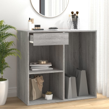 vidaXL szürke sonoma színű szerelt fa pipereszekrény 80 x 40 x 75 cm bútor