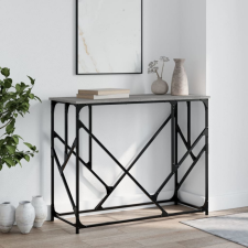 vidaXL szürke sonoma színű szerelt fa tálalóasztal 100x40x80 cm bútor