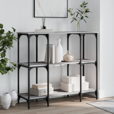 vidaXL szürke sonoma színű szerelt fa tálalóasztal 102x35x90 cm bútor
