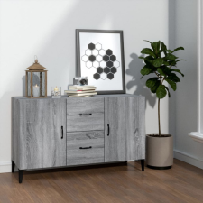 vidaXL szürke sonoma színű szerelt fa tálalószekrény 100 x 36 x 60 cm bútor