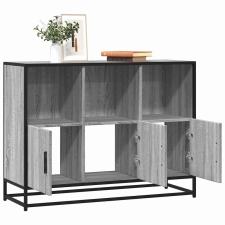 vidaXL szürke sonoma színű szerelt fa tálalószekrény 100x35x76 cm bútor