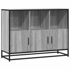vidaXL szürke sonoma színű szerelt fa tálalószekrény 100x35x76 cm (849032) bútor