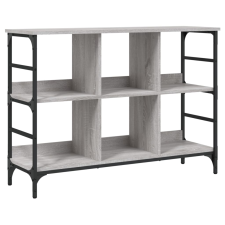 vidaXL szürke sonoma színű szerelt fa tálalószekrény 102x32x73,5 cm (837725) bútor