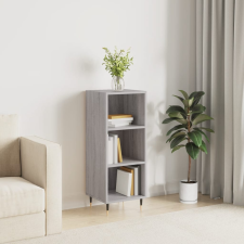 vidaXL szürke sonoma színű szerelt fa tálalószekrény 34,5x32,5x90 cm bútor