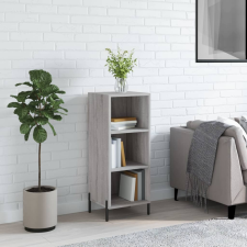 vidaXL szürke sonoma színű szerelt fa tálalószekrény 34,5x32,5x90 cm bútor
