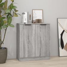 vidaXL szürke sonoma színű szerelt fa tálalószekrény 60 x 30 x 70 cm bútor