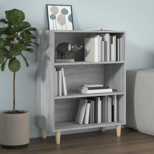 vidaXL szürke sonoma színű szerelt fa tálalószekrény 69,5x32,5x90 cm bútor