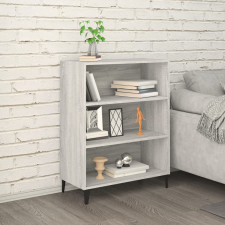 vidaXL szürke sonoma színű szerelt fa tálalószekrény 69,5x32,5x90 cm bútor