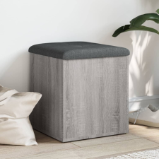 vidaXL Szürke sonoma színű szerelt fa tárolópad 42 x 42 x 45 cm bútor