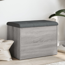 vidaXL Szürke sonoma színű szerelt fa tárolópad 62 x 42 x 45 cm bútor