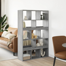vidaXL szürke sonoma színű szerelt fa térelválasztó 100x33x156,5 cm bútor