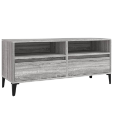 vidaXL szürke sonoma színű szerelt fa TV-szekrény 100x34,5x44,5 cm (831907) bútor