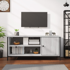 vidaXL szürke sonoma színű szerelt fa TV-szekrény 100x40x45 cm bútor