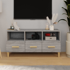 vidaXL szürke sonoma színű szerelt fa TV-szekrény 120 x 36 x 50 cm bútor