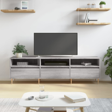 vidaXL szürke sonoma színű szerelt fa TV-szekrény 150x30x44,5 cm bútor