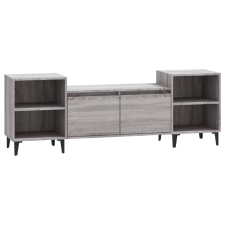 vidaXL szürke sonoma színű szerelt fa TV-szekrény 160x35x55 cm (821202) bútor