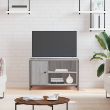 vidaXL szürke sonoma színű szerelt fa TV-szekrény 80x40x50 cm bútor
