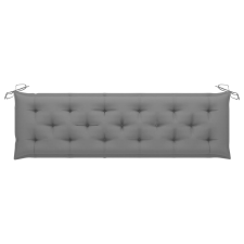 vidaXL szürke szövet kerti padpárna 180 x 50 x 7 cm kerti bútor