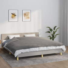 vidaXL szürke szövet súlyozott takaró huzattal 155 x 220 cm 11 kg lakástextília