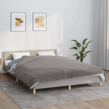 vidaXL szürke szövet súlyozott takaró huzattal 200 x 225 cm 9 kg lakástextília