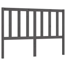 vidaXL szürke tömör fenyőfa ágyfejtámla 156 x 4 x 100 cm (817747) ágy és ágykellék