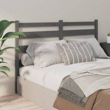 vidaXL szürke tömör fenyőfa ágyfejtámla 156x4x100 cm ágy és ágykellék