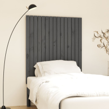 vidaXL szürke tömör fenyőfa fali fejtámla 95,5x3x110 cm ágy és ágykellék